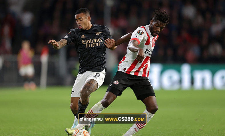 ព្យាករណ៍គូ​ Arsenal vs PSV ម៉ោង២រំលងអាធ្រាត្រ ថ្ងៃទី២១កញ្ញា​